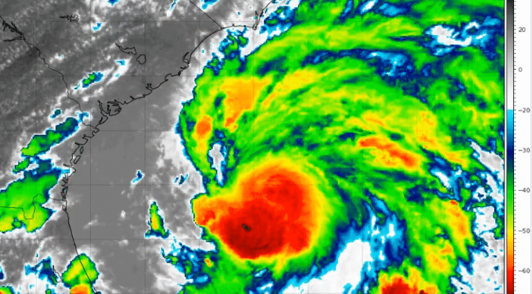 Tropical Depression Forms Off Florida, Expected to Strengthen as It Approaches the Carolinas